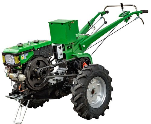 Мотоблок Powercraft МБ1010ДЕ + фреза